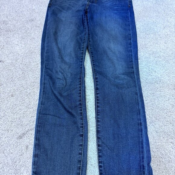 Sam Edelman Jeans The Stiletto High Rise Skinny Ankle Blue Pockets Size 4 - Picture 9 of 12